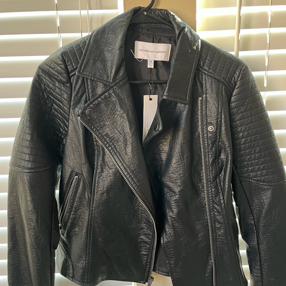 New with tags leather jacket